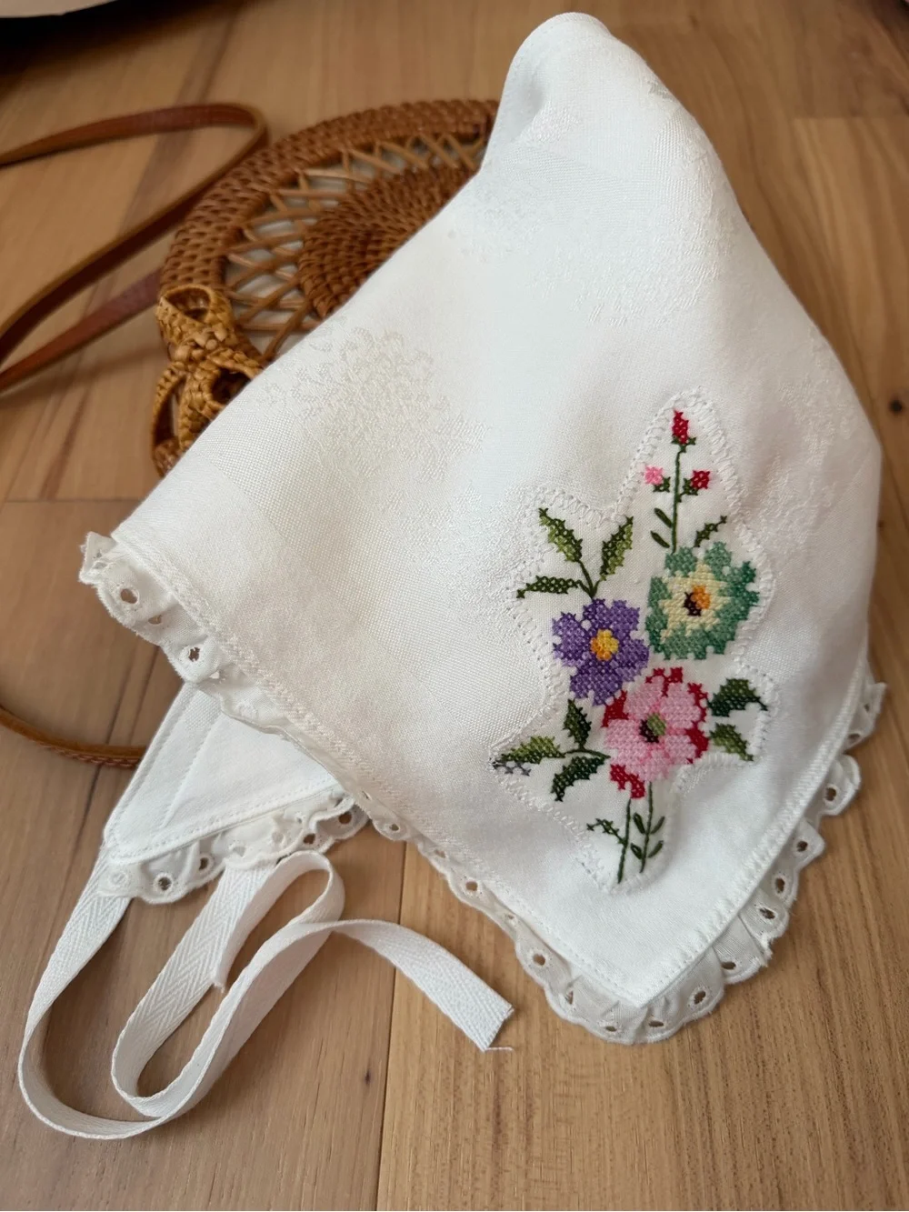 Cottagecore Bandana Hair Scarf Handmade